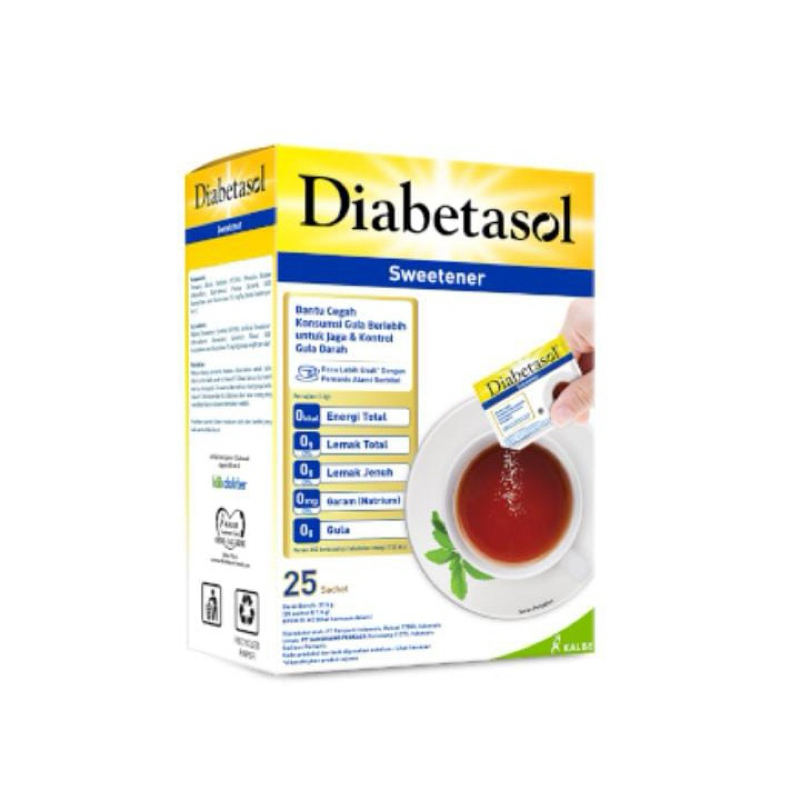 

Diabetasol Sweetener Zero Calories DIABETASOL