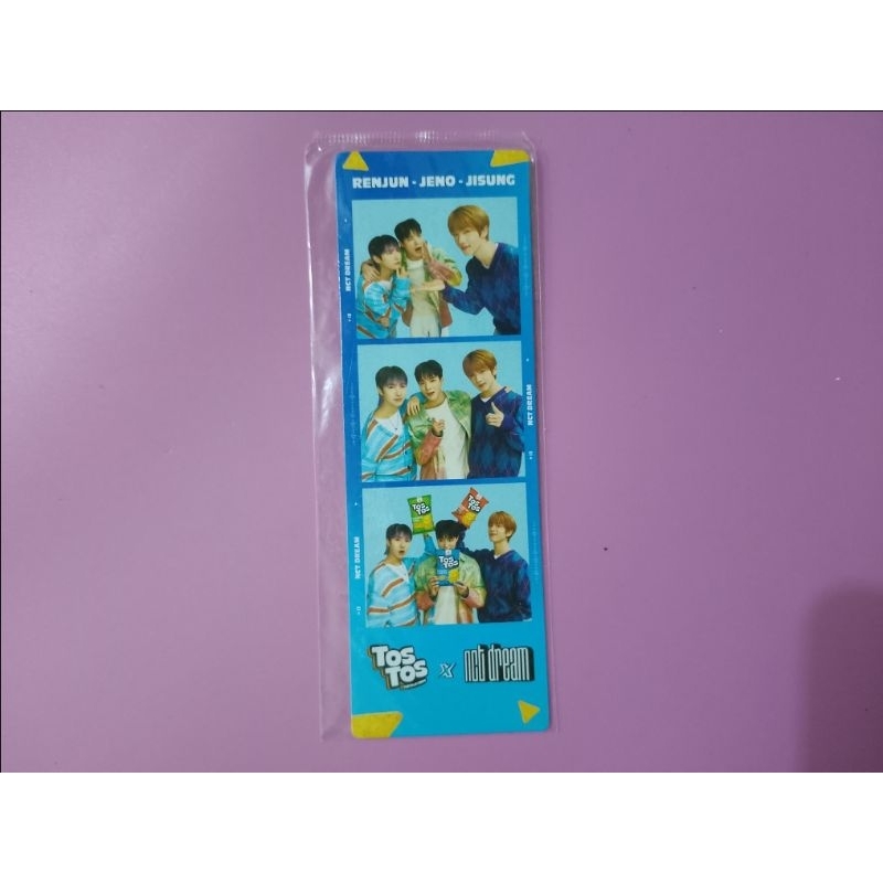 Photocard TOS TOS x NCT DREAM - RENJUN - JENO - JISUNG - New Murah Koleksi Idol Kpop