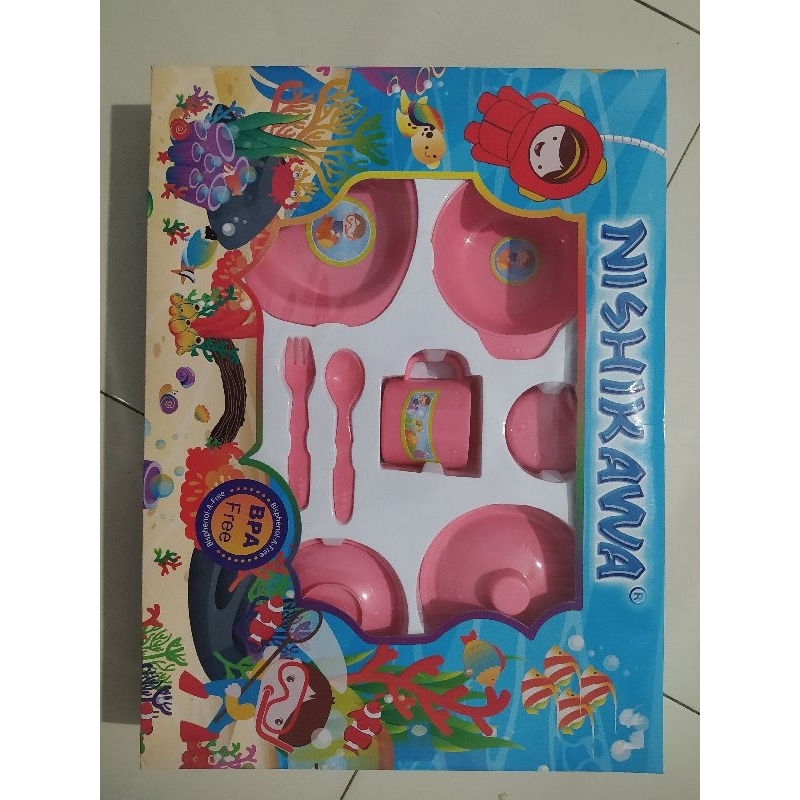 Set Perlengkapan Makan Bayi Peralatan Makan Bayi