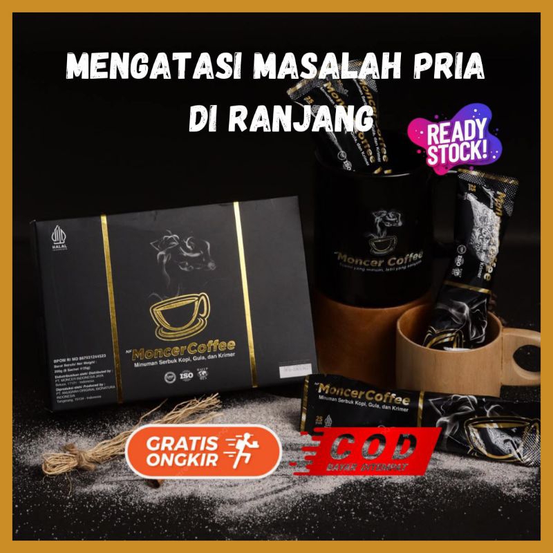 

NF Moonn cceer Coffee Original Kopi Stamina Priaa Dewasa Vitaalitas Kuaat Perkaasa 10 X Tahan Laama BPOM