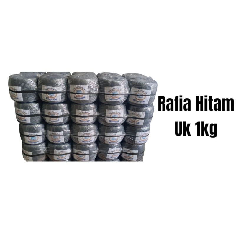 

tali rafia hitam 1ball 10kg