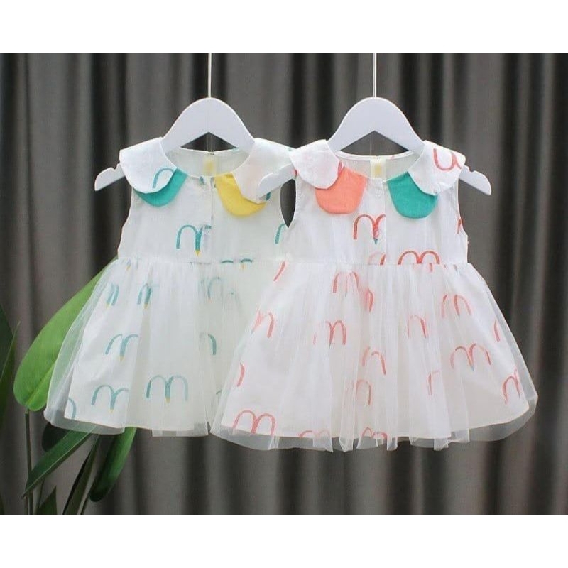 Dress Import Anak Perempuan Mcqueen
