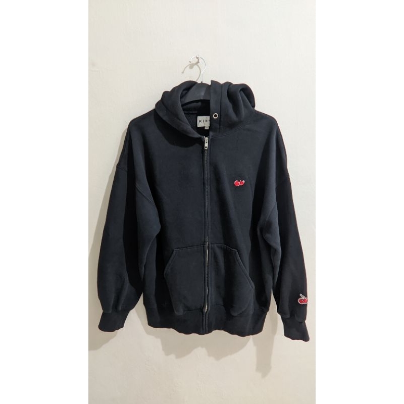 Hoodie Zipper Kirsh Black