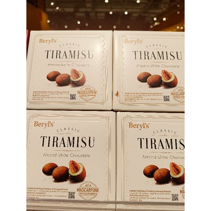 

Beryl's Classic Tiramisu Almond White Chocolate
