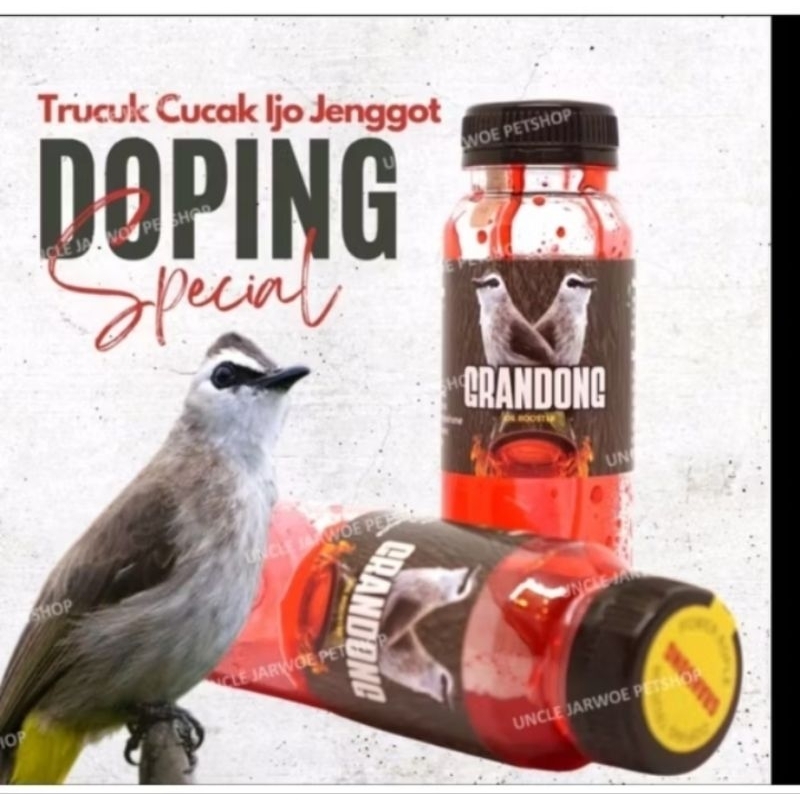 doping grandong vitamin burung trucuk jenggot cucak ijo minuman cak cungkok Kolibri konin sogon Munc