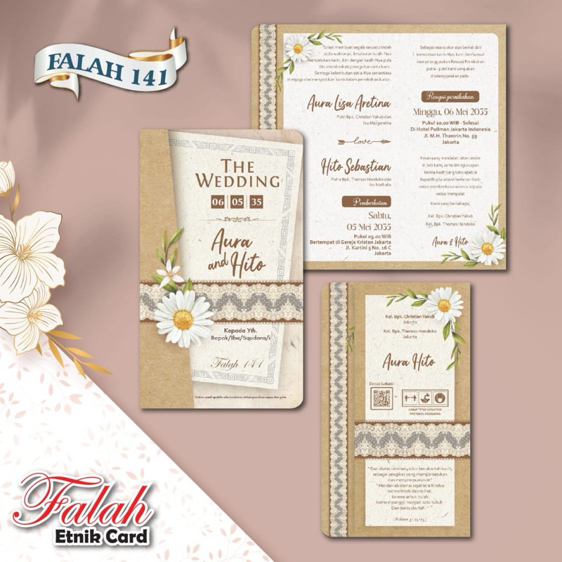 

undangan blanko ( isi 50 pcs )