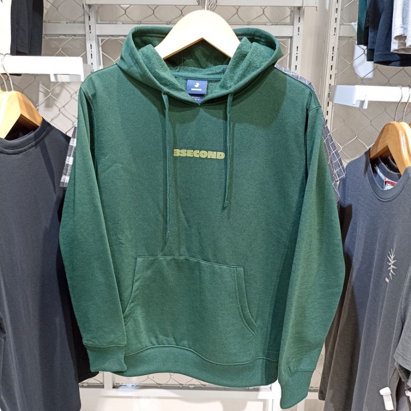 3SECOND - HOODIE / JAKET PRIA REGULAR FIT ORIGINAL 3SECOND