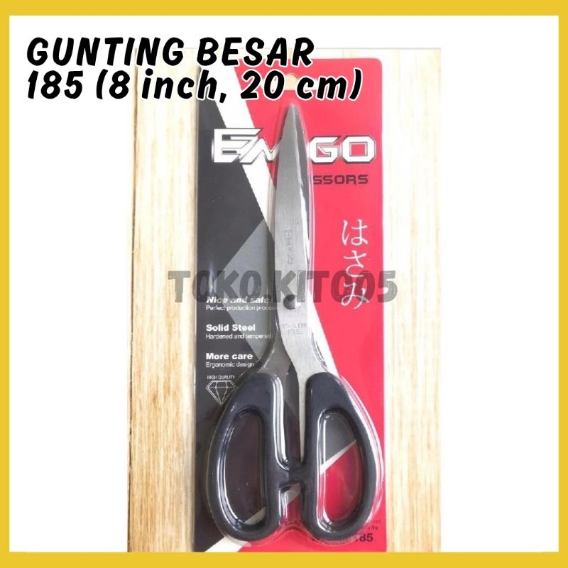 

Gunting Emigo Besar 185 (8 inch, 20 cm)