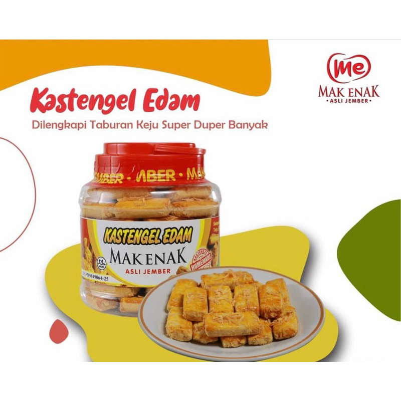 

Kastangel Edam Mak Enak Asli Jember 600Gram