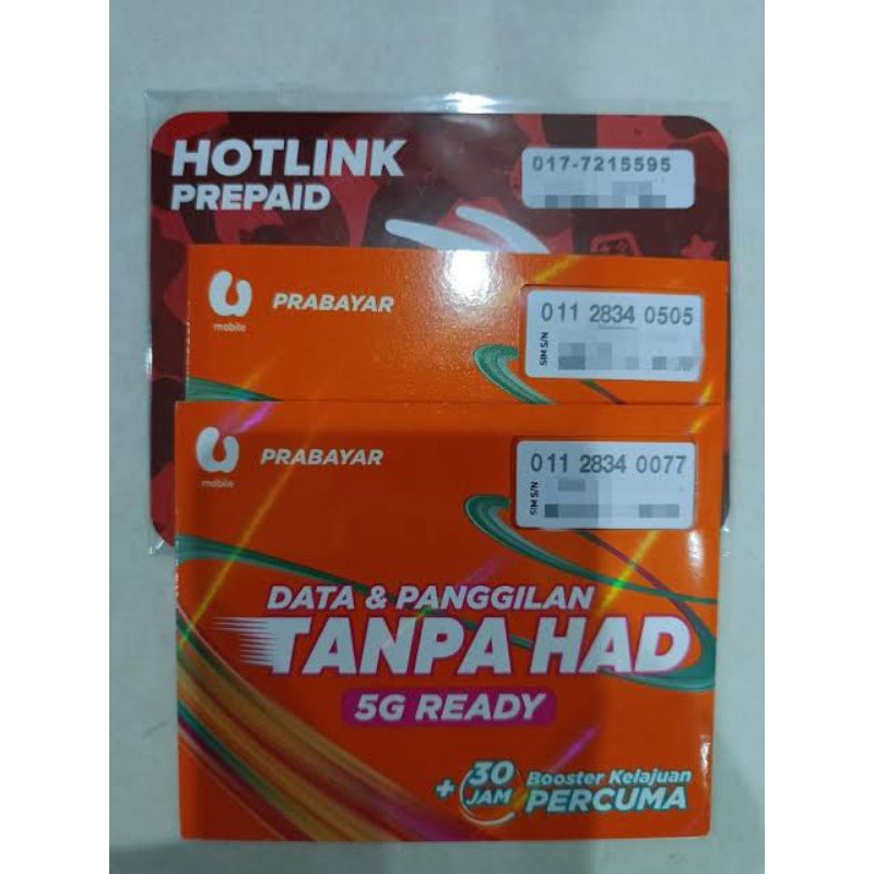 (PROMO) KARTU PERDANA MALAYSIA UMOBILE