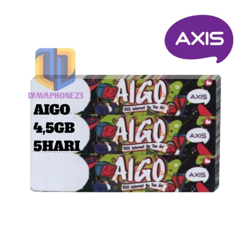 VOUCHER DATA AXIS 4,5GB 5HARI