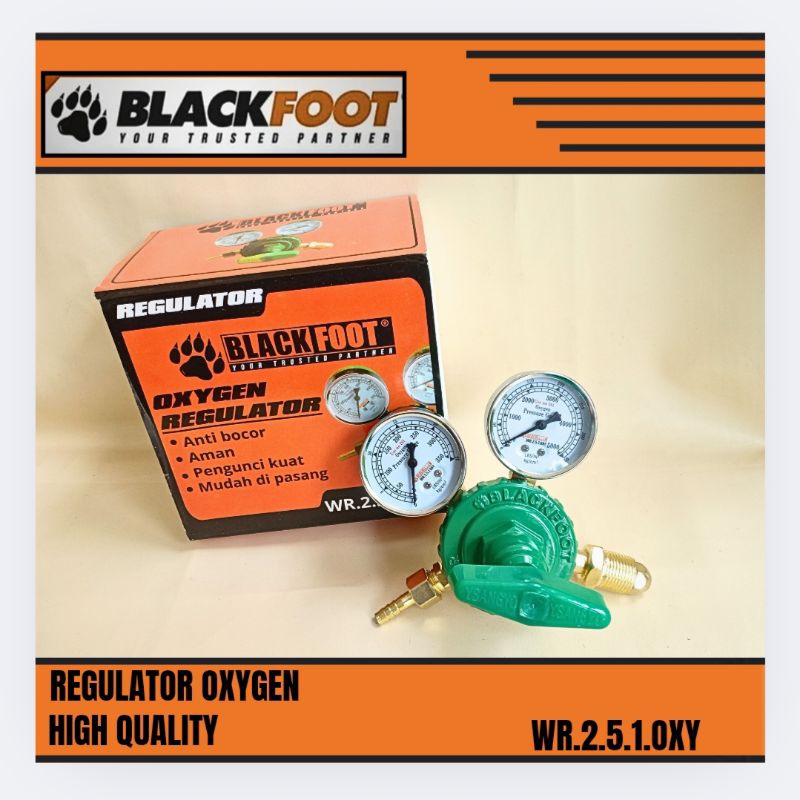 Regulator Oxygen Las Regulator Las Oksigen Original Blackfoot