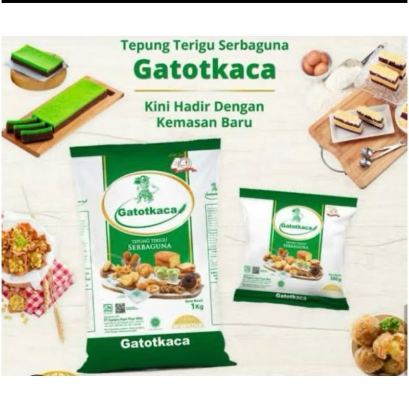 

Tepung terigu gatot kaca 1 kg/ 500gr