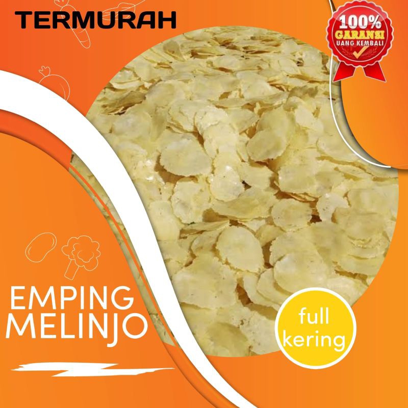 

cemilan emping melinjo 1 kg termurah