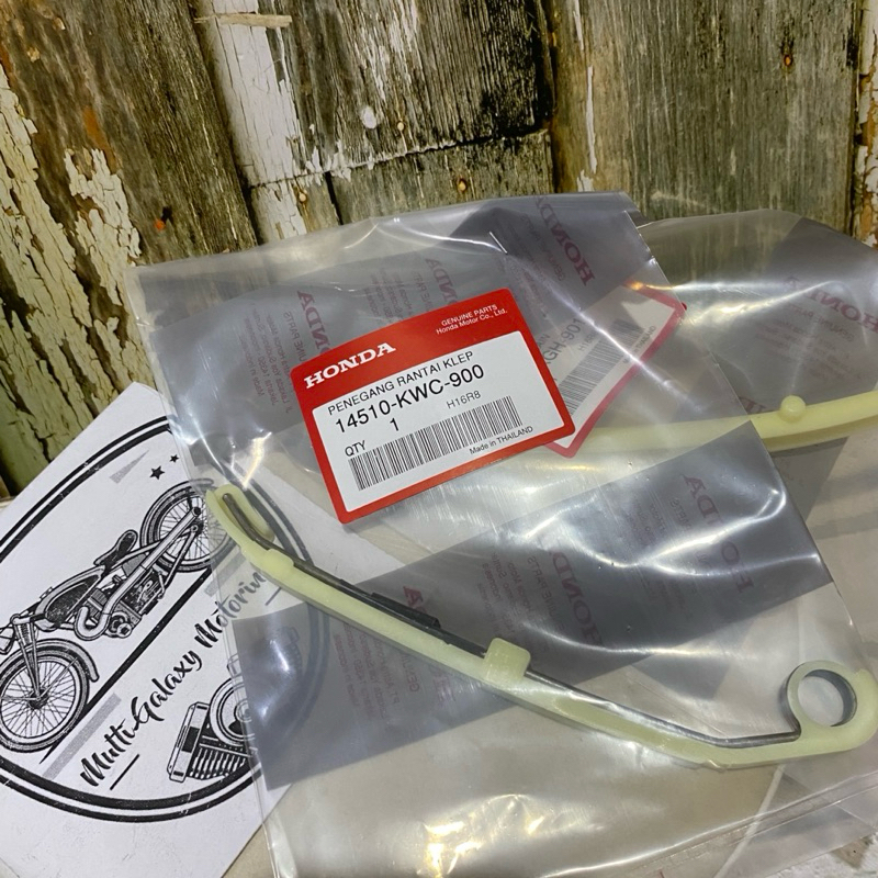 KARET TENSIONER - Cam Chain Tensioner Guide Rubbers HONDA CS1 bisa COD (14610-KGH-901)(14510-KWC-900