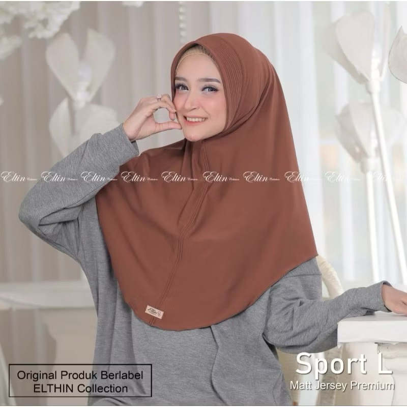 HIJAB BERGO SPORT ELTIN SIZE L