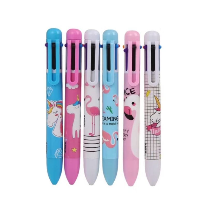 Pen pena mekanik 6 in 1 Unicorn & Bangau