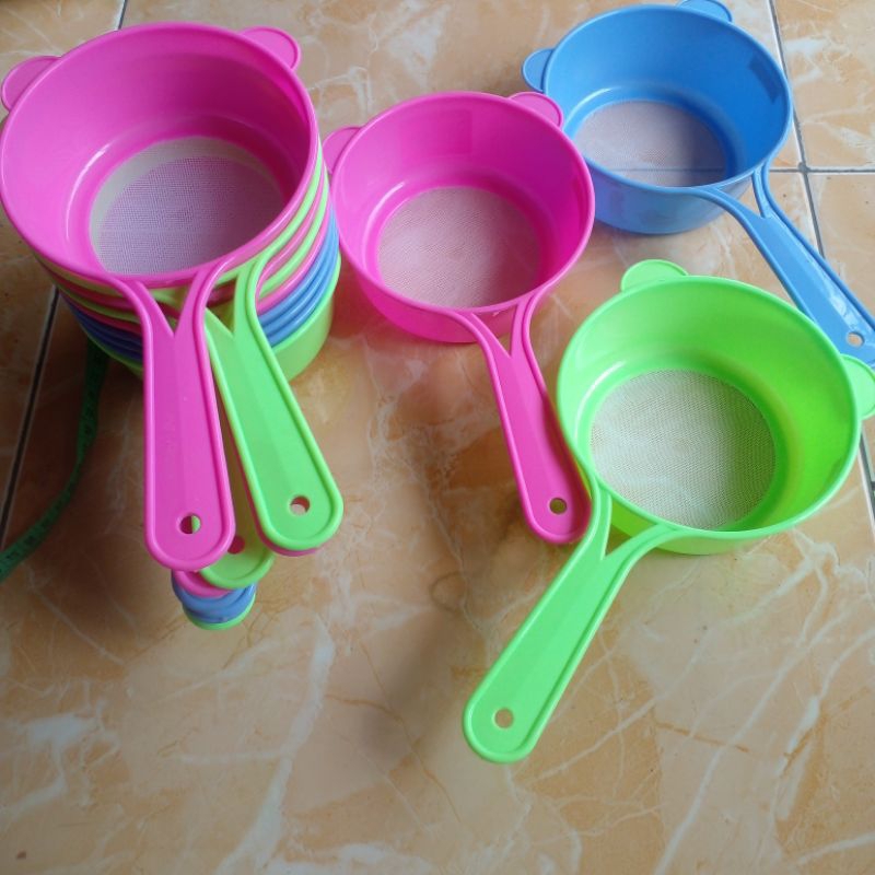 Saringan teh Plastik 12 cm Murah Berkualitas