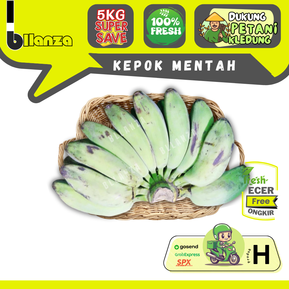 

Bllanza | Pisang Kepok Kuning Mentah — GROSIR Lsg Petani (C)