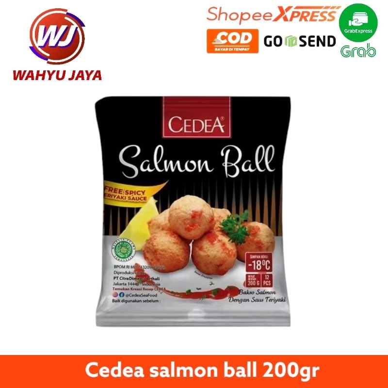 

Cedea salmon ball 200gram