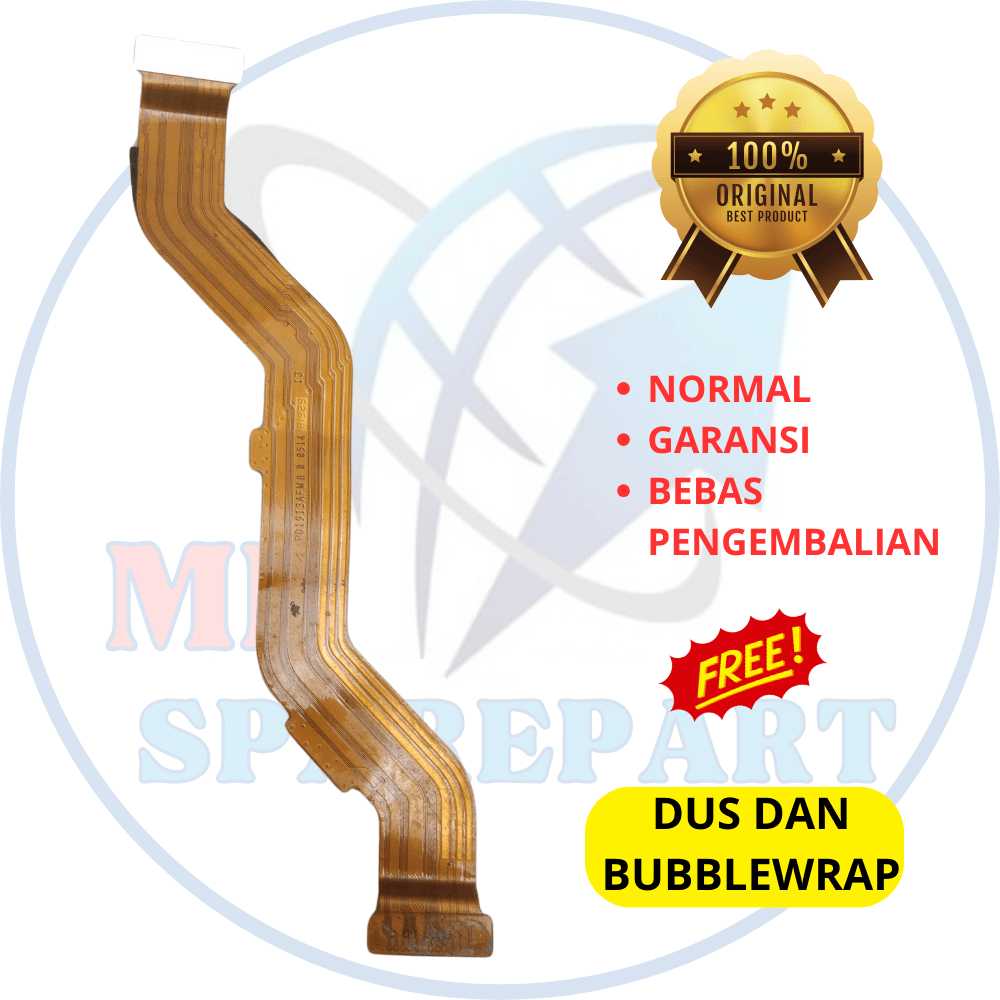 flexible board / flexible ui hp vivo s1 - vivo y7s - asli original copotan cabutan bawaan