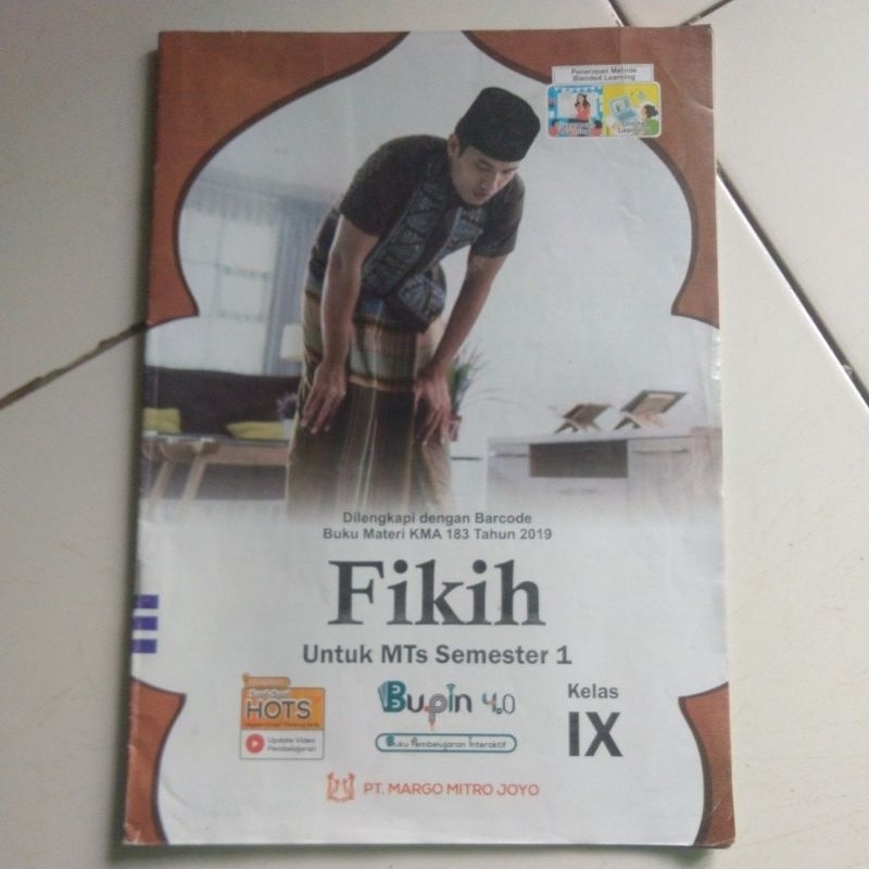 LKS Fikih kelas 9 kurikulum merdeka semester ganjil