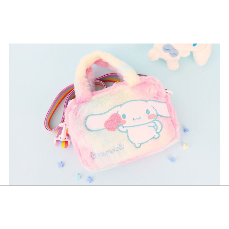 Tas Tangan bulu Cinnamoroll