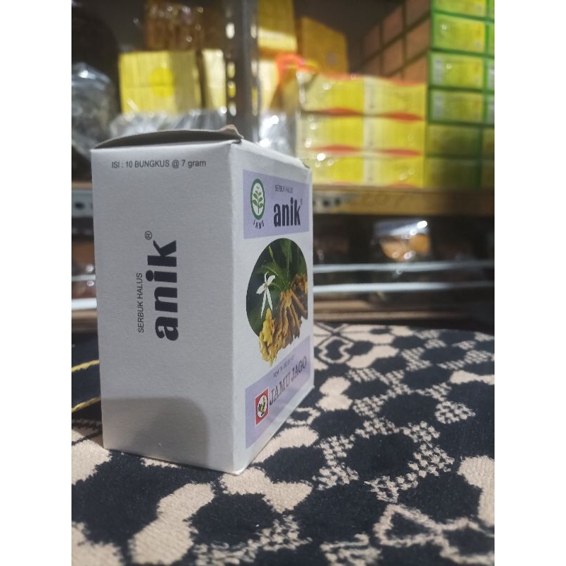 jamu melegakan tenggorokan cap jago ANIK
