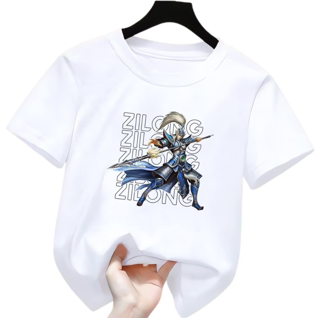 Baju kaos anak GAMERS edisi(MOBILE LEGEND)ditro UNISEX untuk anak usia 2-12 tahun