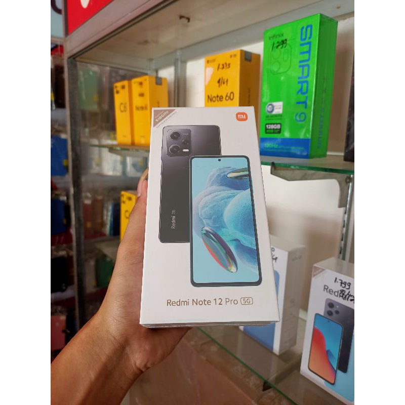 redmi note 12 pro 5G 8/256 new bnib