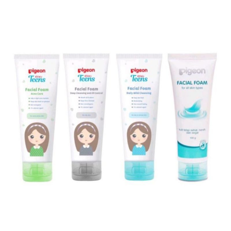 FACE WASH SERIES PIGEON TEENS