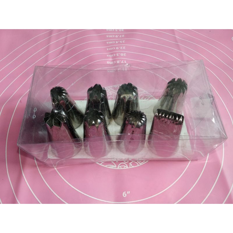 Spuit Kue Spet Tar Jumbo Isi 8 Pcs