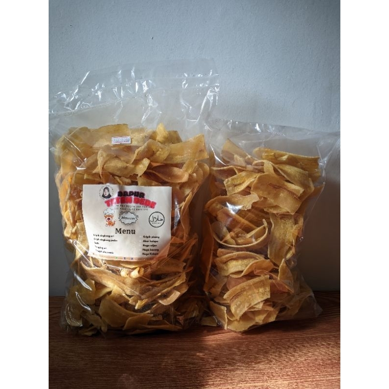 

Kripik Pisang Gurih Renyah Teteh Dede