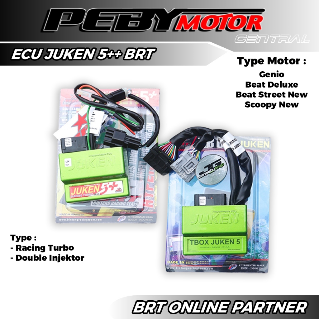ECU JUKEN 5++ RACING TURBO BRT Genio Beat Deluxe Scoopy 2020