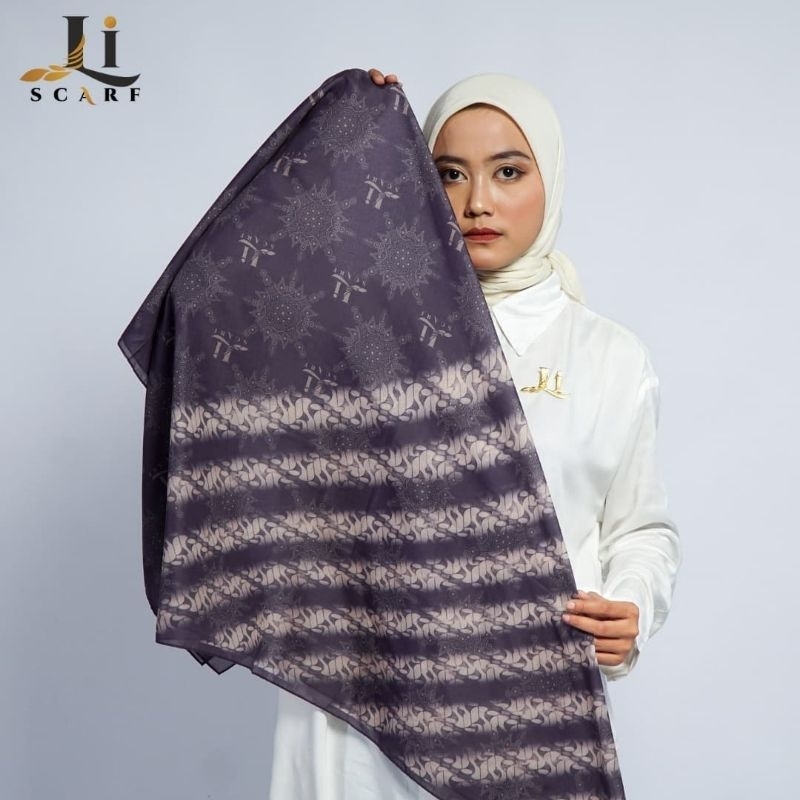LI SCARF - Motif Parang 2in1 Scarf