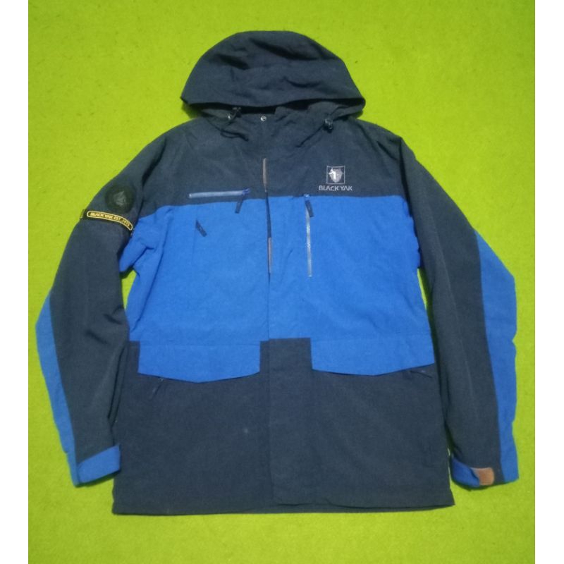 BLACKYAK GORPCORE PARKA NAVY OUTDOOR
