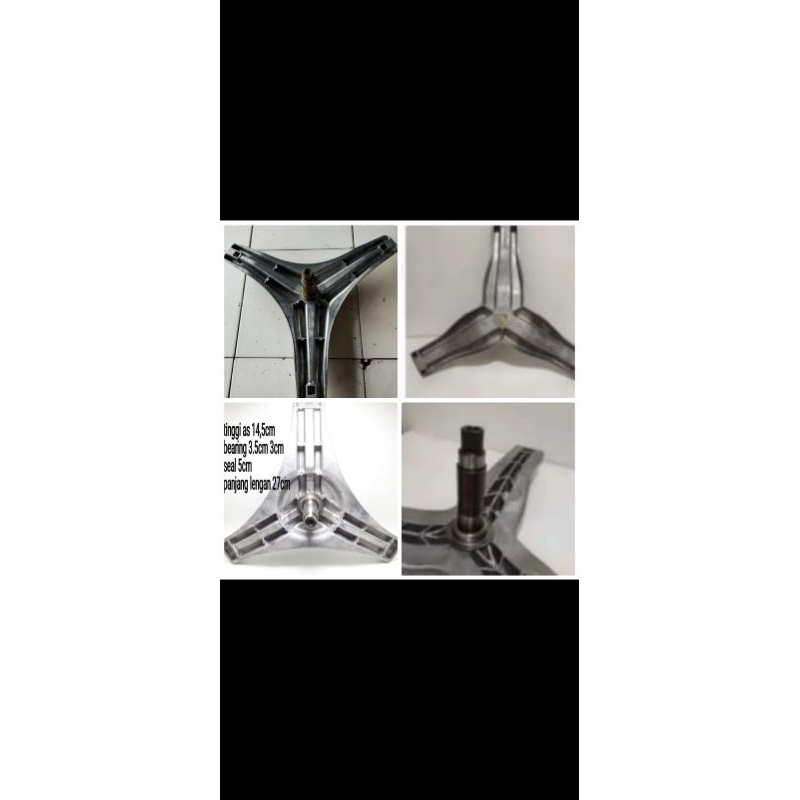 segitiga baling baling mesin cuci midea mfp180 18kg mfp 180