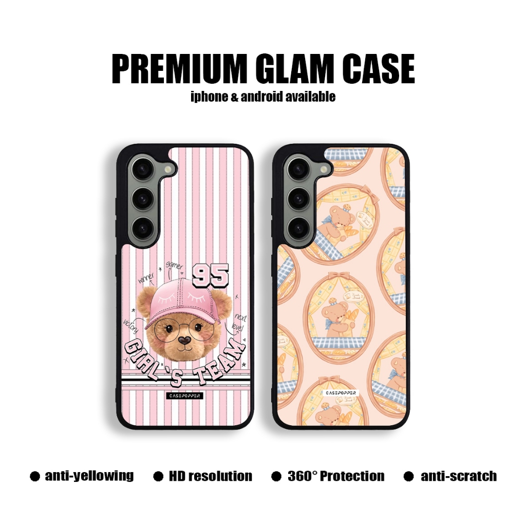 Casepopper Premium DOODS Glossy Case iPhone Android | Anti Scratch Anti Yellowing HD Print