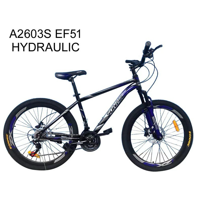 Sepeda MTB Ukuran 26 Sonmic Rem Hidrolik Murah / Sepeda Gunung Ukuran 26 Sonmic Rem Hidrolik Murah