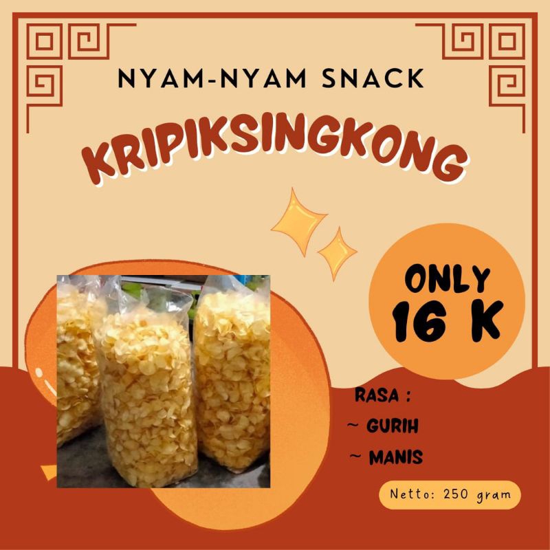 

keripik singkong 250gram