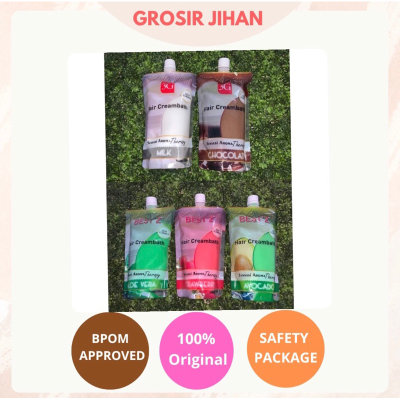 Hair Creambath 500ml / Best’z Creambath / 3G Creambath / Best Creambath