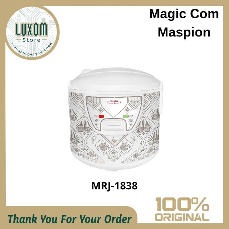 Magic Com Maspion MRJ-1838/Magic Com Maspion/Penanak nasi