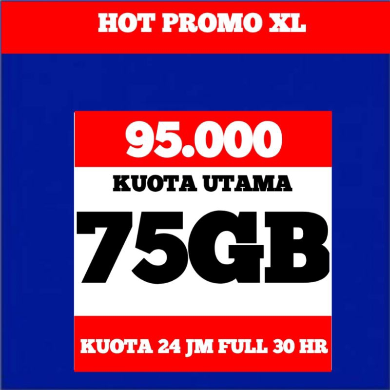 PAKET DATA XL 5GB, 10GB, 15GB, 20GB, 30 Hari