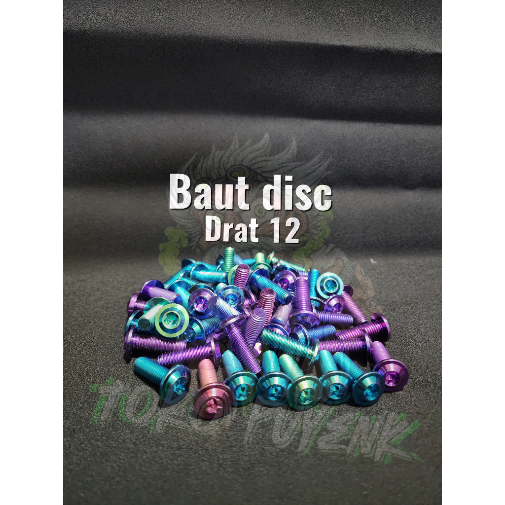 Baut Disc piringan Titanium cakram untuk semua motor universal