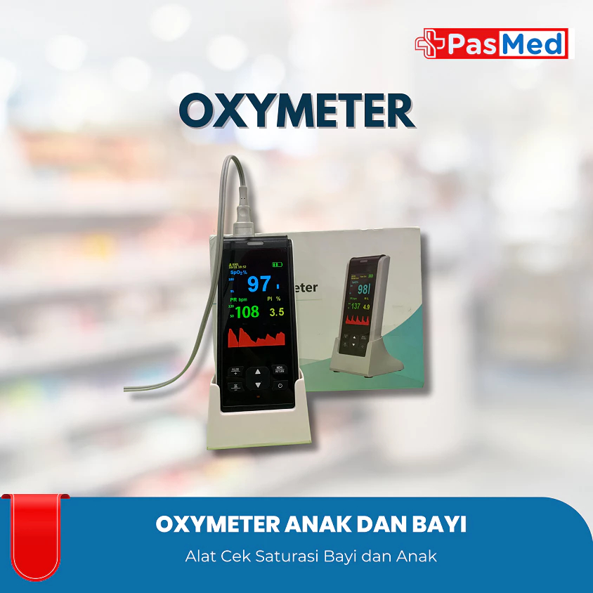 PASMED| Handheld pulse oximeter bayi / oximetry bayi / saturasi o2 bayi