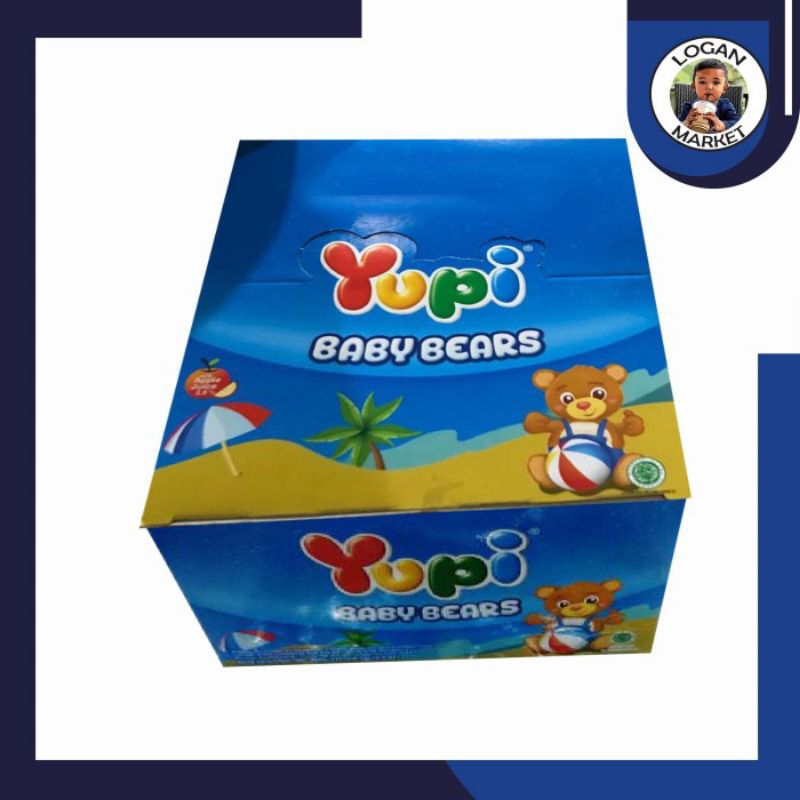 

Permen Yupi Baby Bear 1 Box Isi 24 Pcs