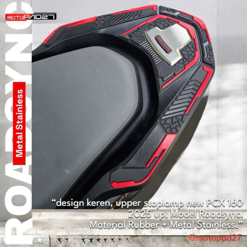Motopad27 Cover behel motor honda pcx 160 Roadsync Abs Cbs 2021 2022 2023 2024 2025. Aksesoris New P