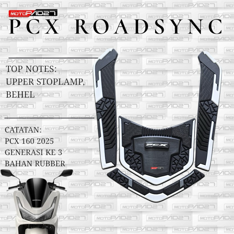 UIO Motopad27 Cover behel motor honda pcx 160 Roadsync Abs Cbs 2 2022 2023 2024 2025. Aksesoris New
