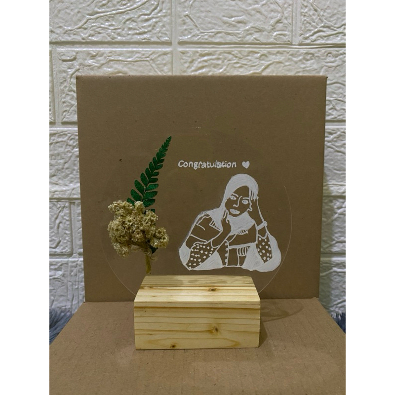 

ACRYLIC NON LED A5 EDELWISH