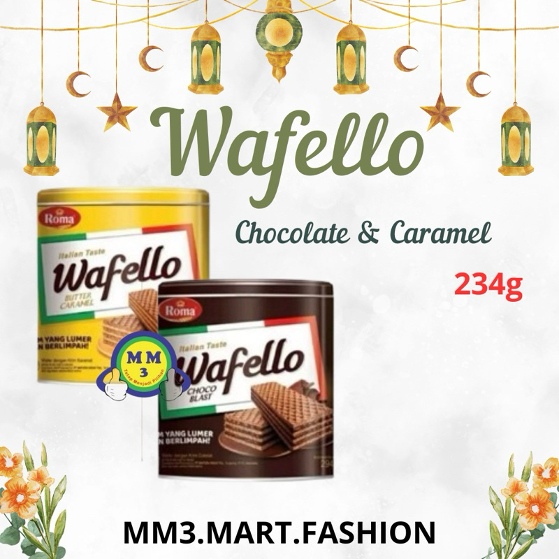 

WAFELLO CHOCO / WAFELLO BUTTER CARAMEL 234g